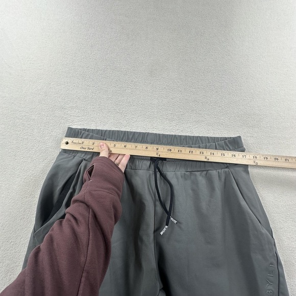 BYLT Pants Mens XL Gray ACTIVE JOGGER Elastic Waist Stretch Pull On - Picture 10 of 14